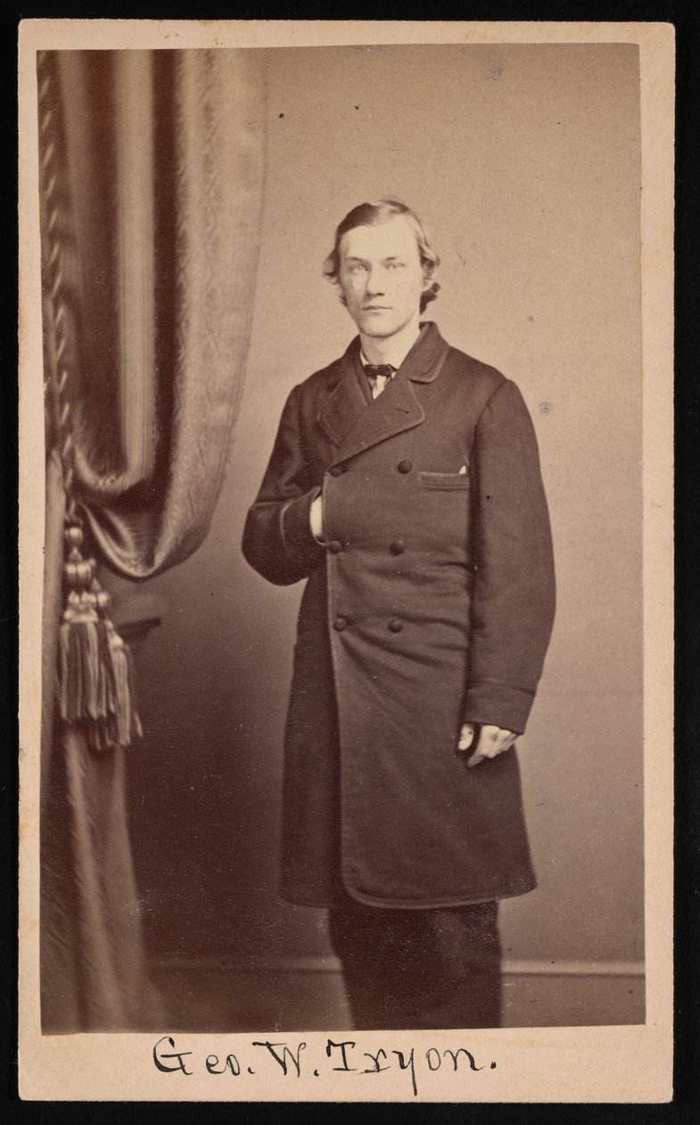 Ritratto di George Washington Tryon 1838-1888, circa 1860 da Francis S Keeler