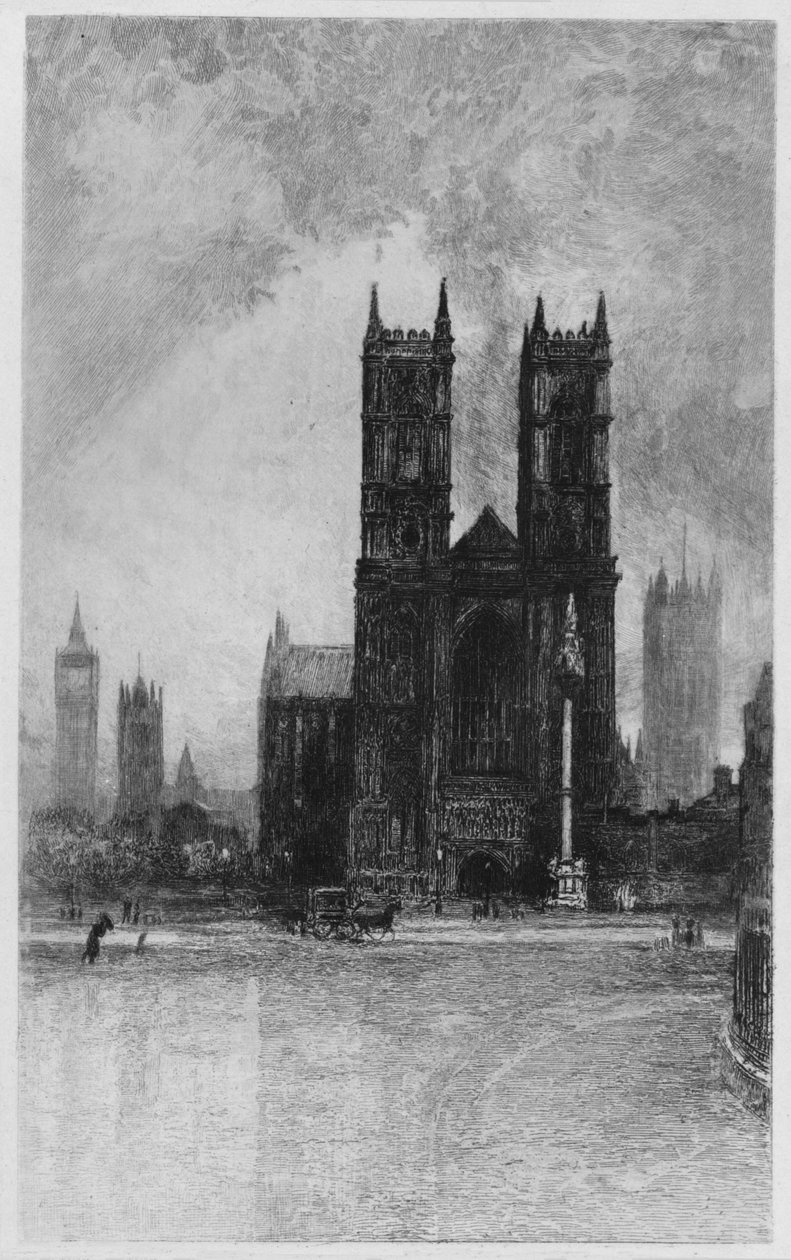 Le torri di Westminster, c1897 da Francis S Walker