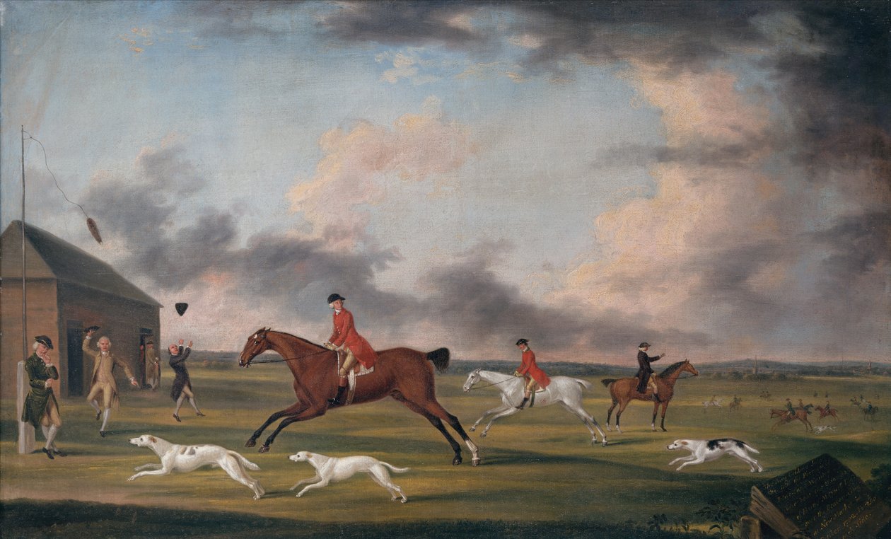 La Partita tra i Segugi a Newmarket da Francis Sartorius