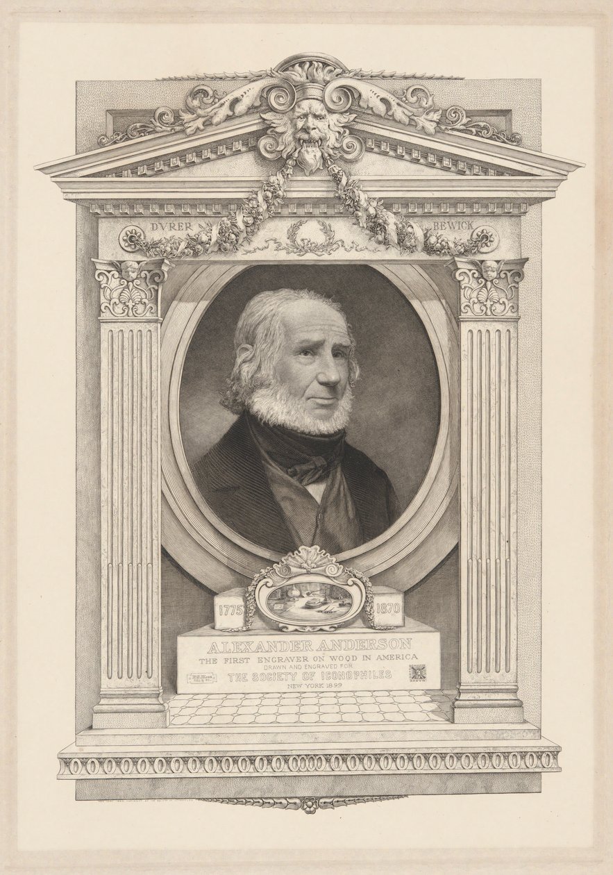 Ritratto di Alexander Anderson da Francis Scott King