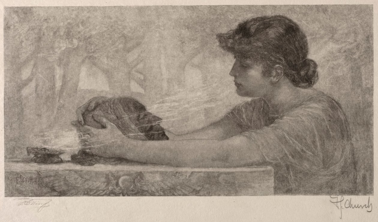 La Sibilla, 1887 da Francis Scott King