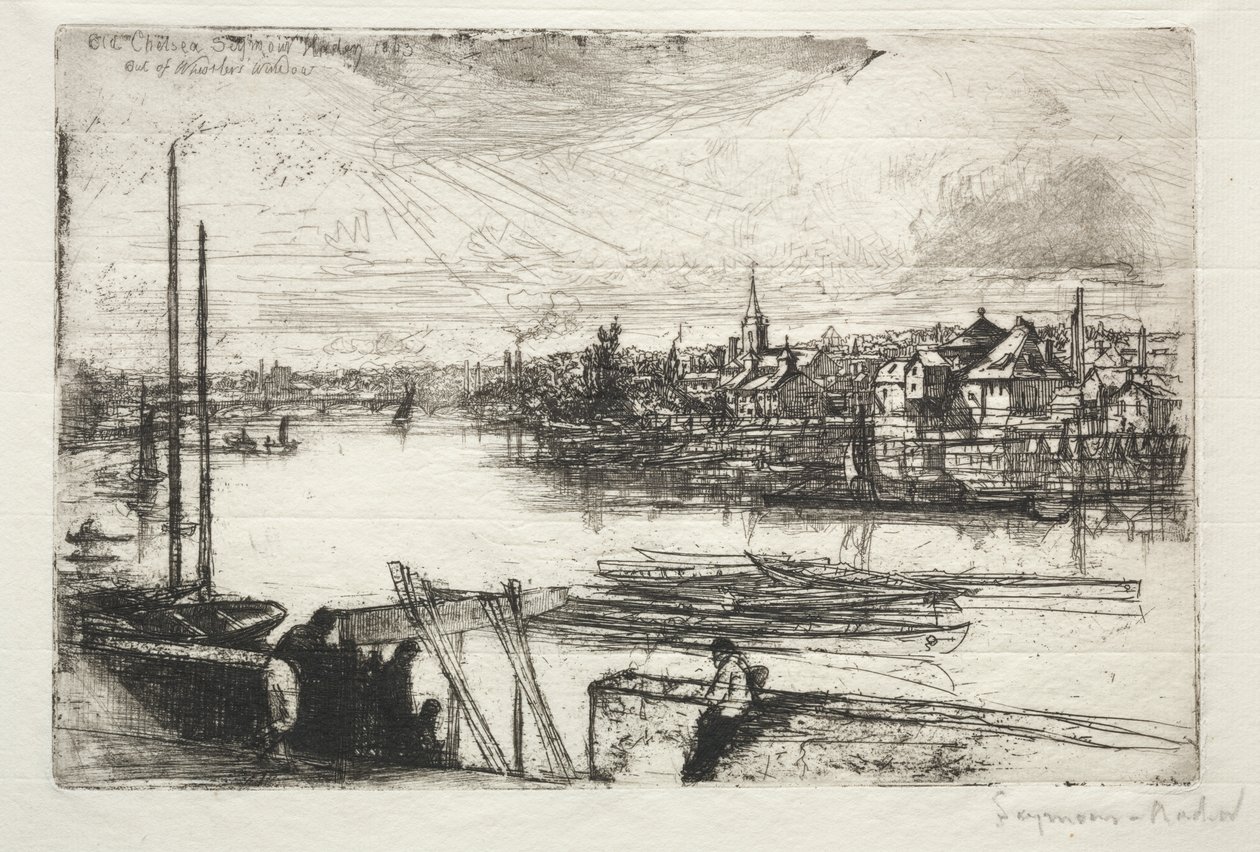 Battersea Reach da Francis Seymour Haden