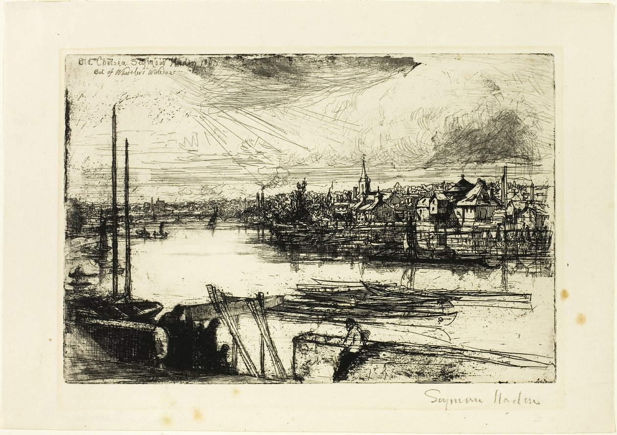 Battersea Reach da Francis Seymour Haden