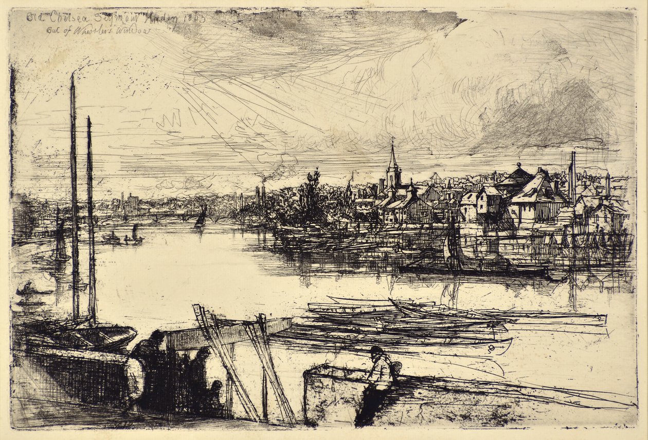 Battersea Reach da Francis Seymour Haden