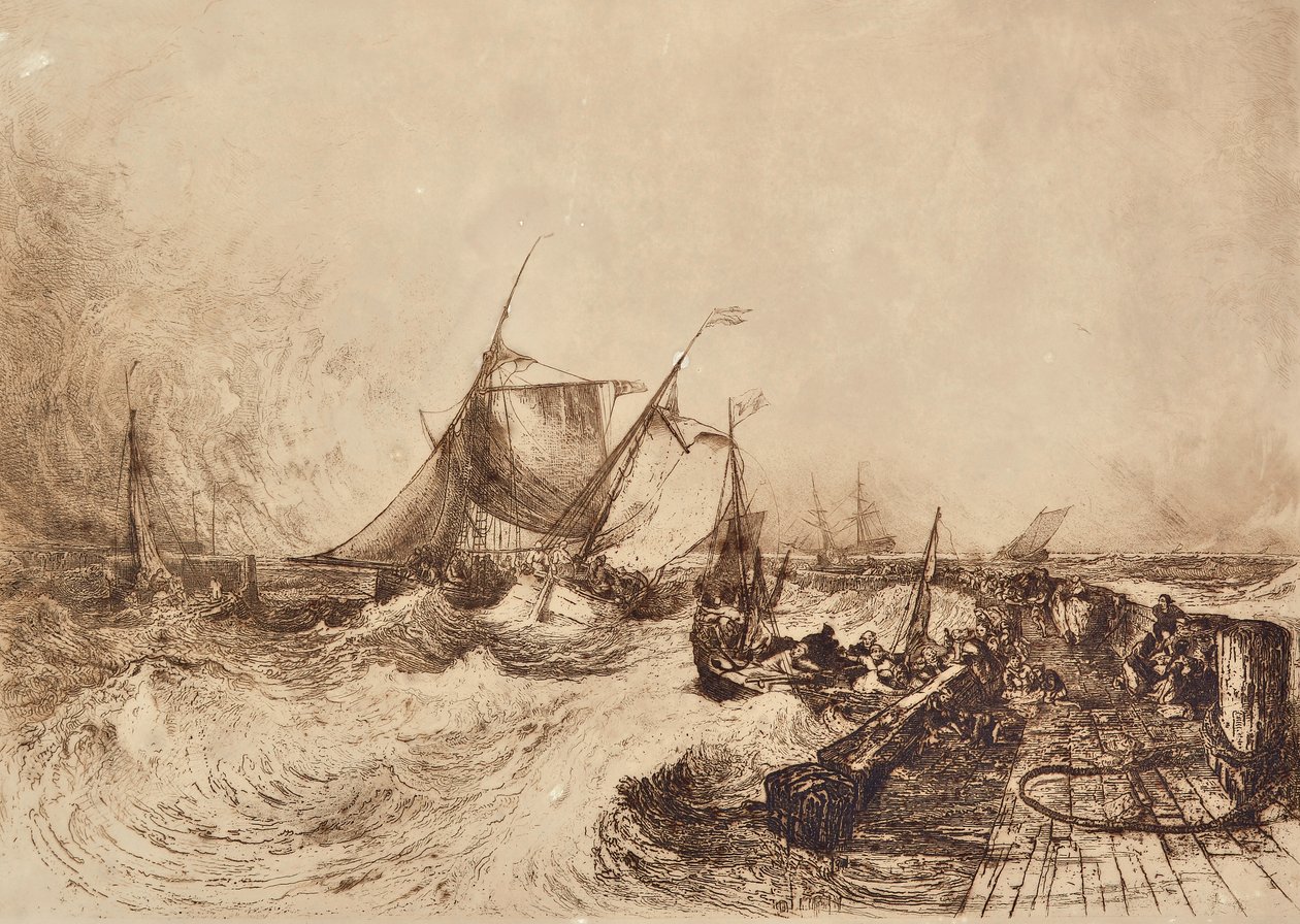 Porto di Calais da Francis Seymour Haden