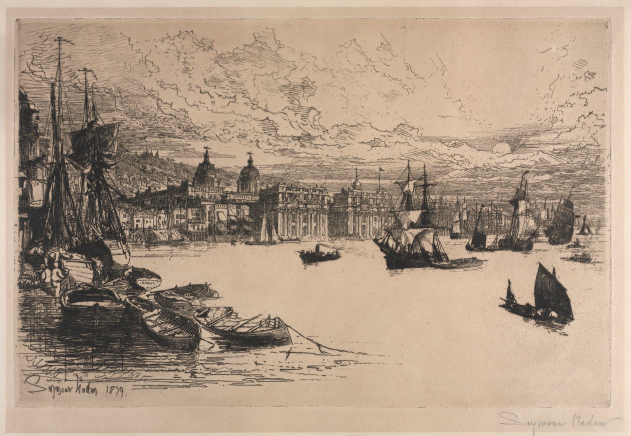 Greenwich da Francis Seymour Haden
