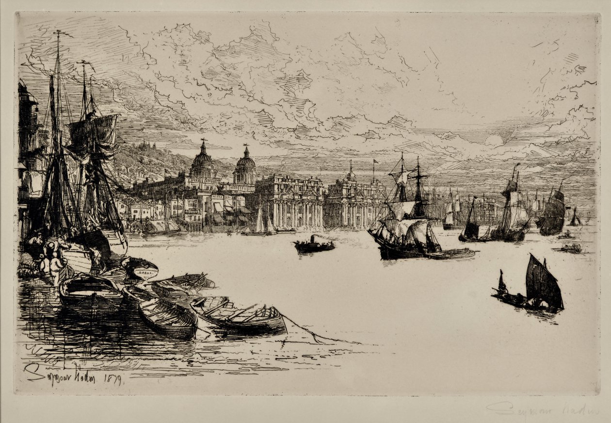 Greenwich da Francis Seymour Haden