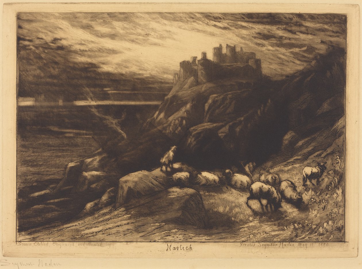 Harlech (Nr. 2) da Francis Seymour Haden