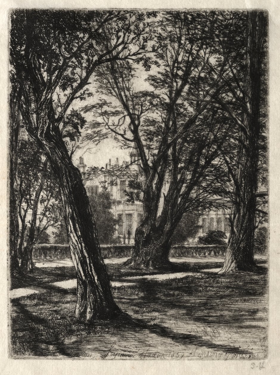 Giardini di Kensington da Francis Seymour Haden