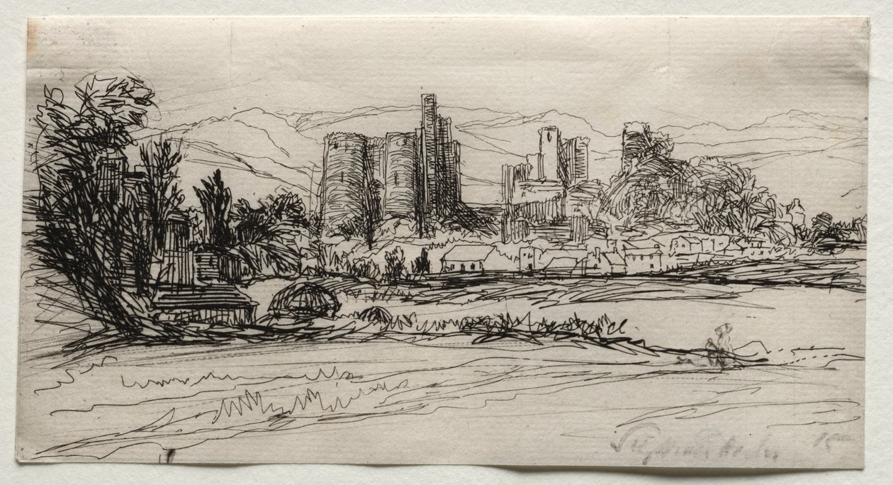 Castello di Kidwelly da Francis Seymour Haden