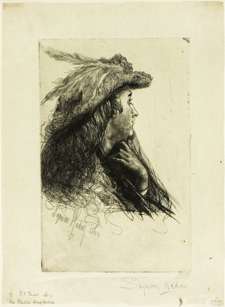 La bella inglese da Francis Seymour Haden