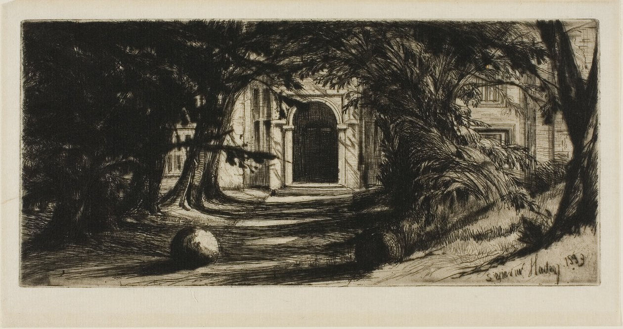Mytton Hall da Francis Seymour Haden