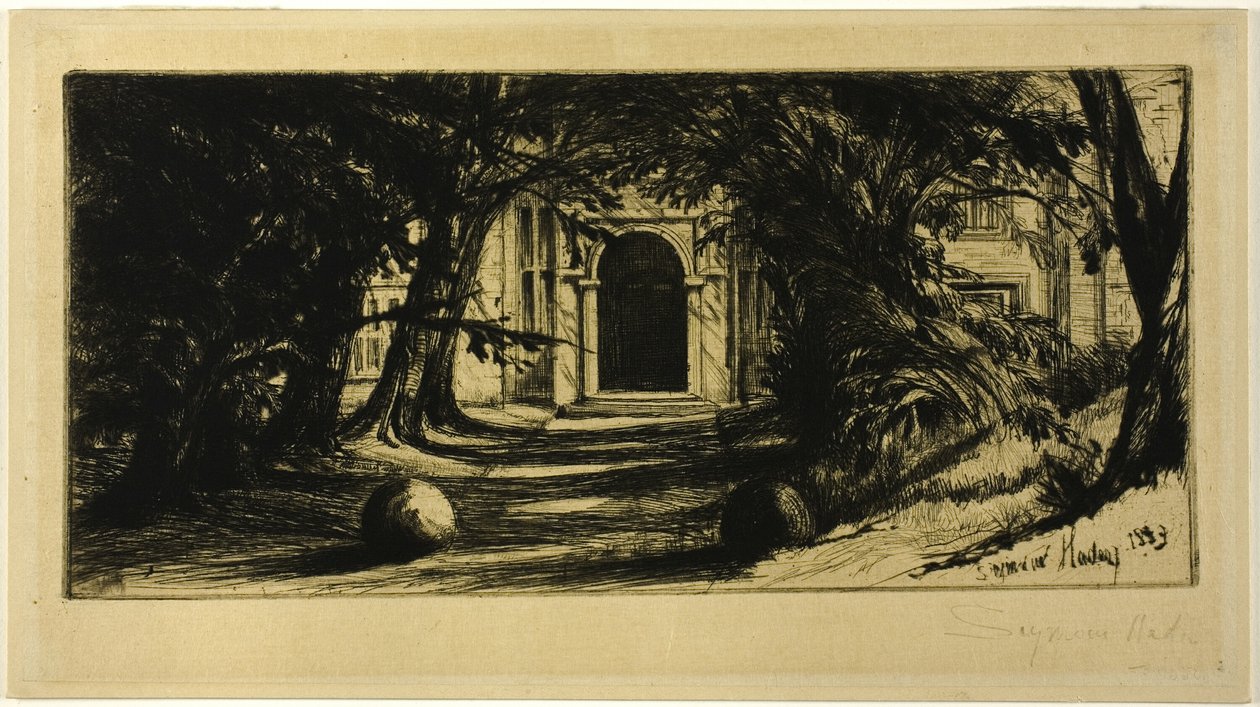 Mytton Hall da Francis Seymour Haden