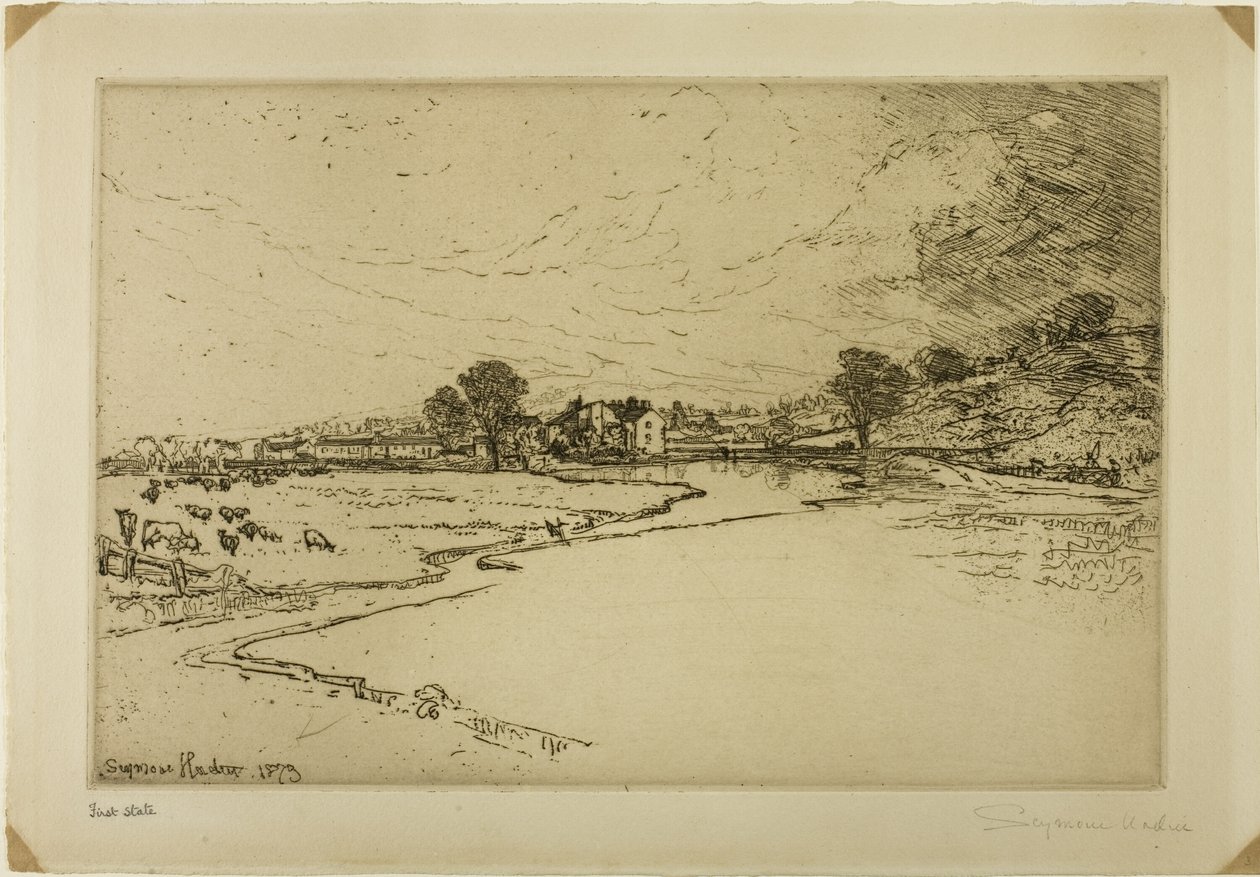 Abbazia di Sawley da Francis Seymour Haden