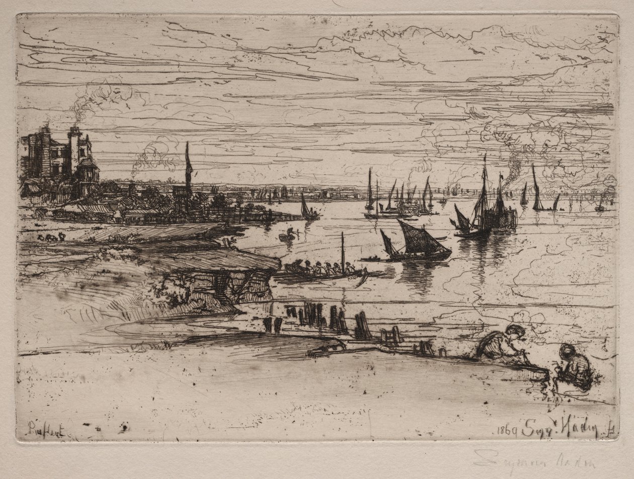 La locanda, Purfleet da Francis Seymour Haden