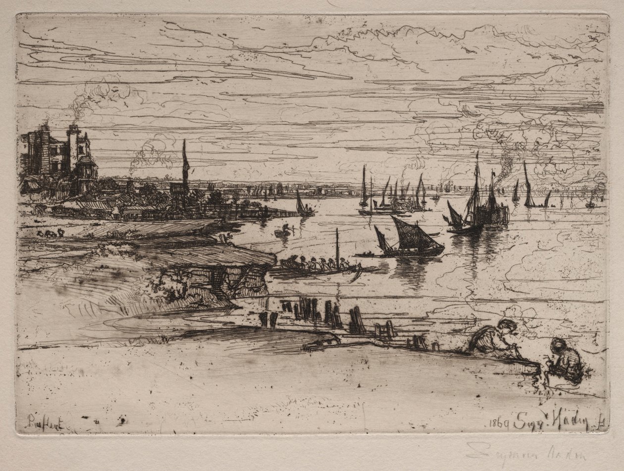 La locanda, Purfleet da Francis Seymour Haden