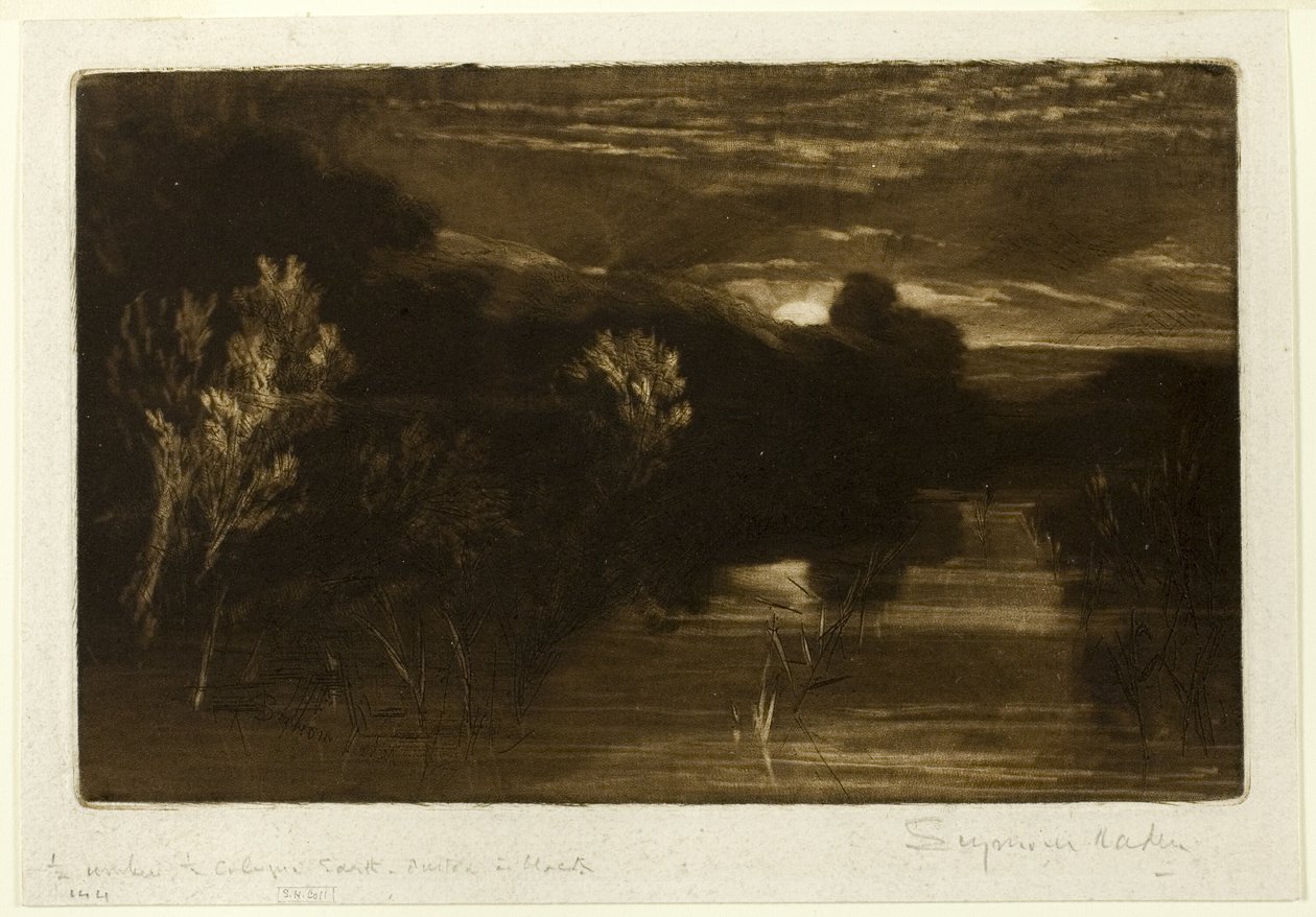 Canale di Winchelsea da Francis Seymour Haden