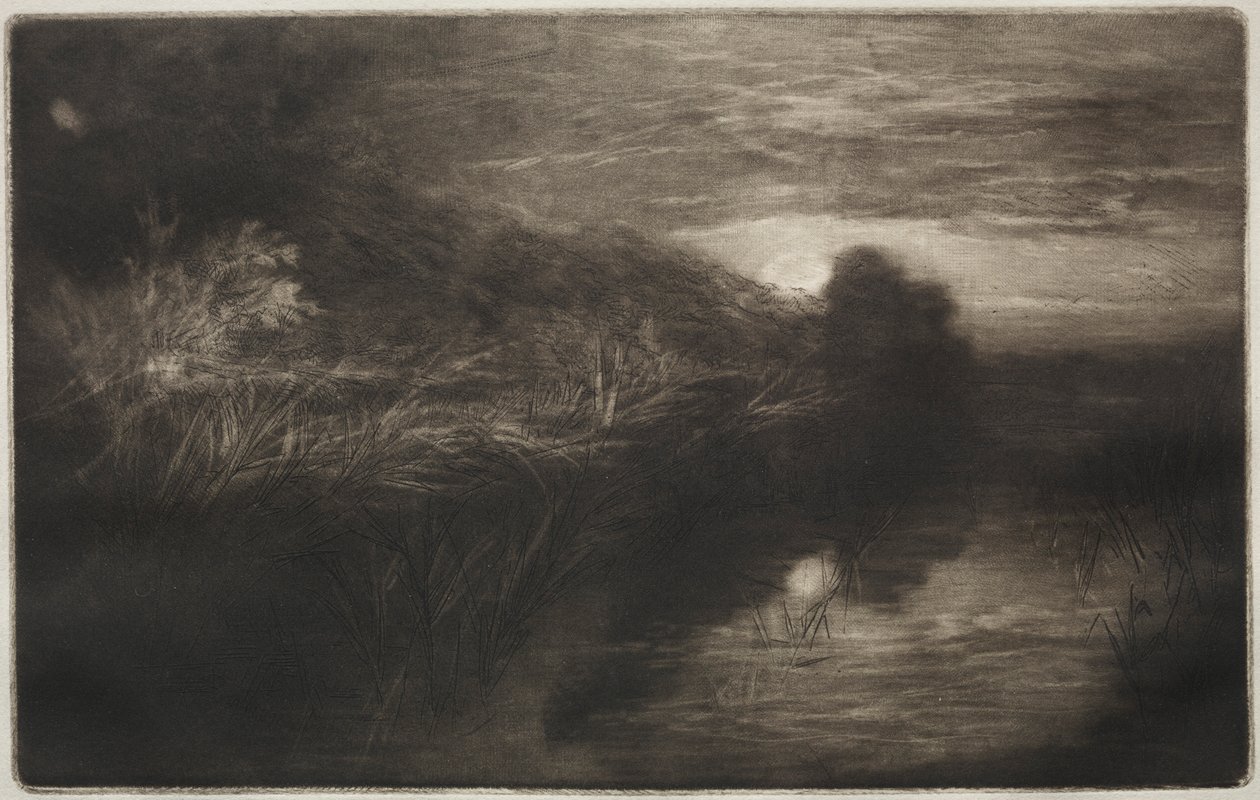 Canale di Winchelsea, 1877 da Francis Seymour Haden