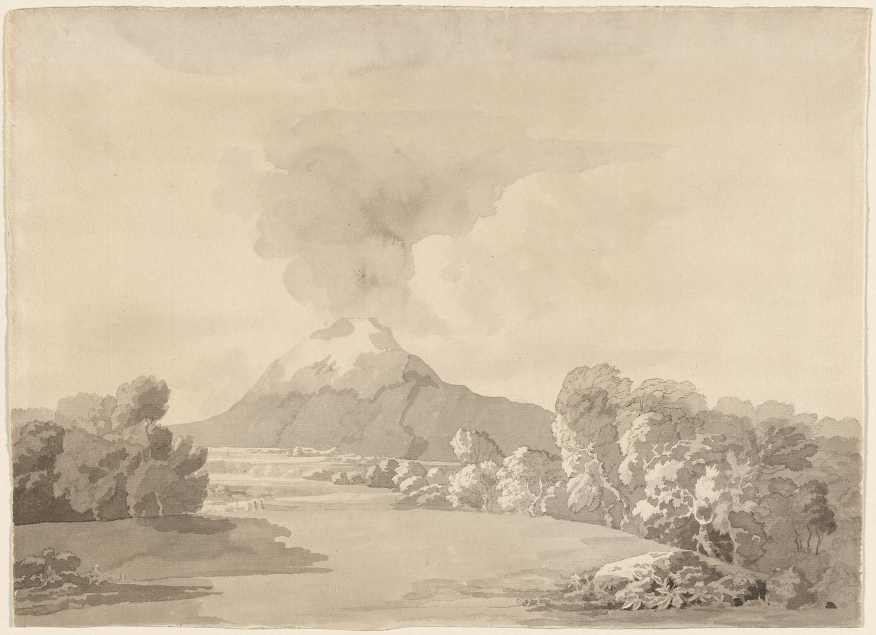 The Wrekin, Shropshire da Francis Towne