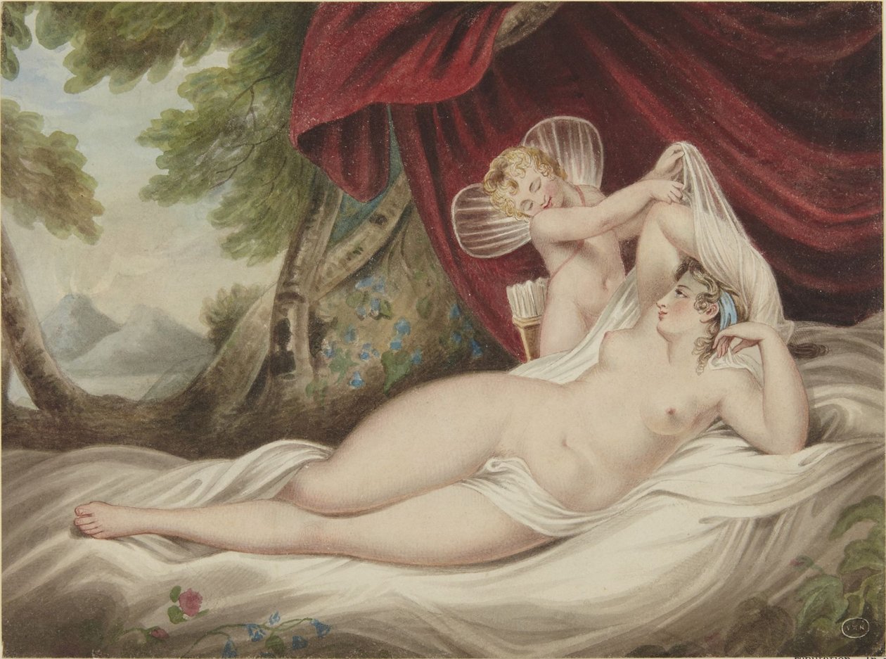 Cupido svela Venere da Francis Wheatley