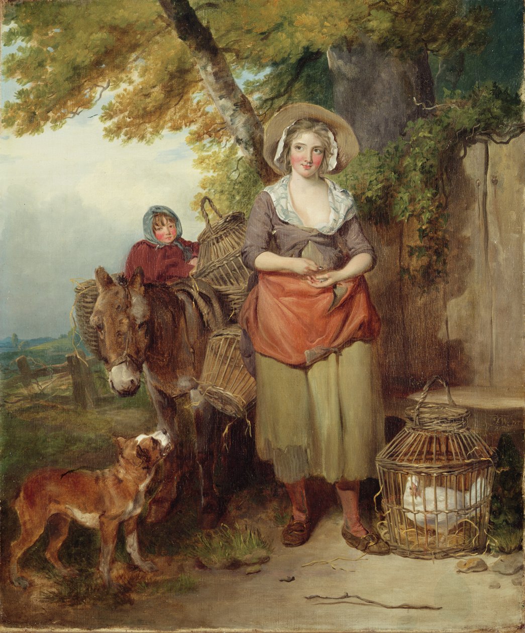 Il ritorno dal mercato da Francis Wheatley