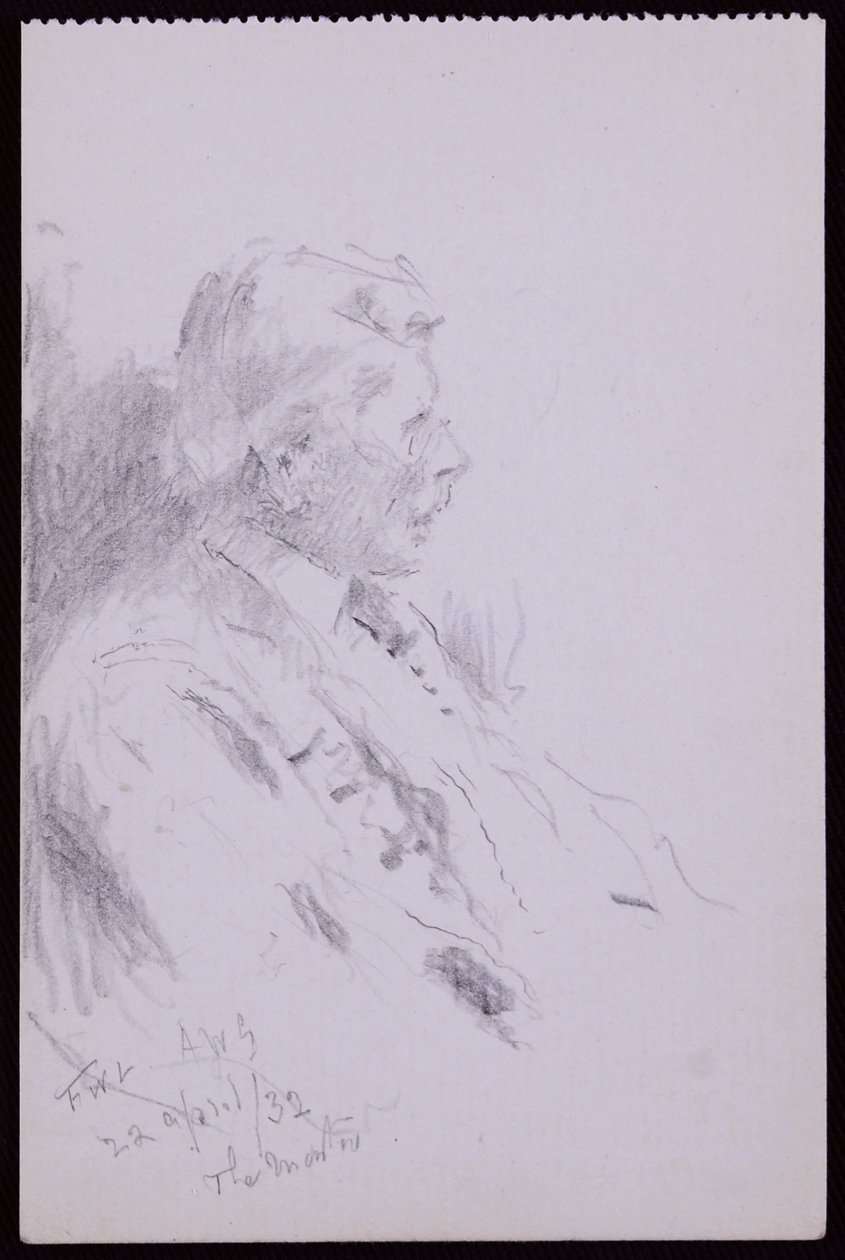 Ritratto di Basil Oliver da Francis Wilfred Lawson
