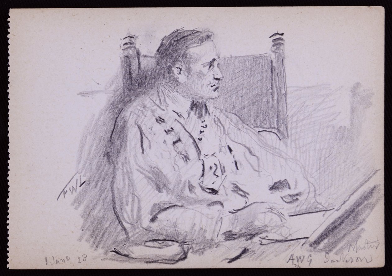 Ritratto di Ernest Jackson da Francis Wilfred Lawson