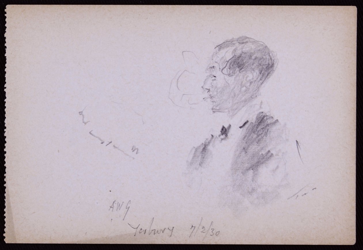 Ritratto di FR Yerbury da Francis Wilfred Lawson
