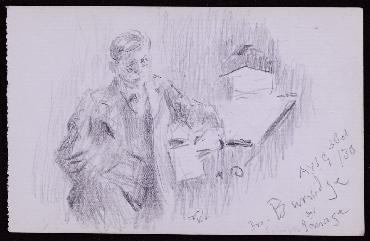 Ritratto di FV Burridge da Francis Wilfred Lawson