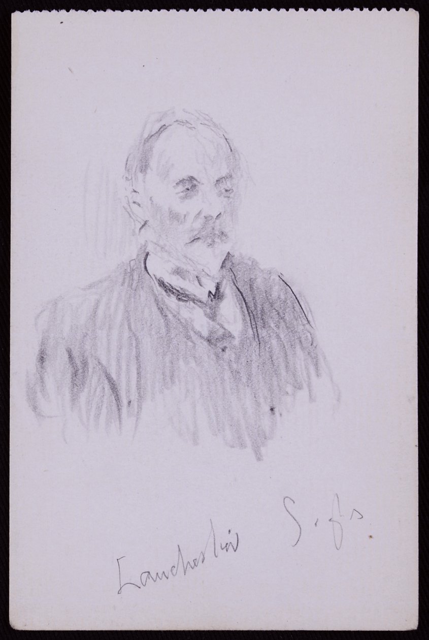 Ritratto di HV Lanchester da Francis Wilfred Lawson
