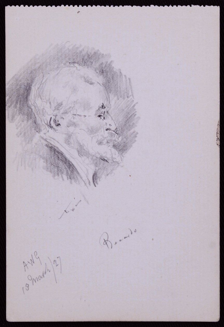 Ritratto di Halsey Ricardo da Francis Wilfred Lawson