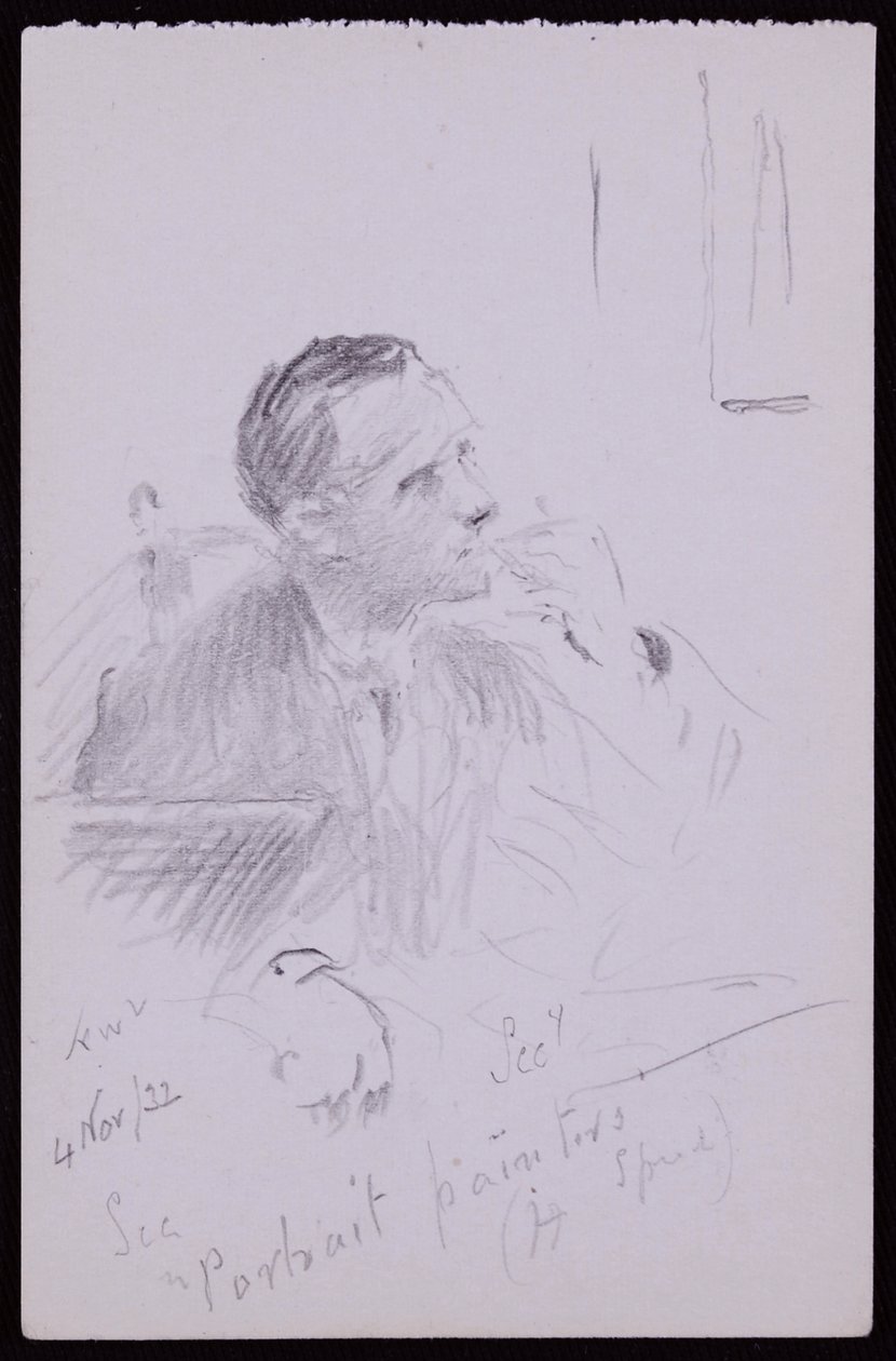 Ritratto di Harold Speed da Francis Wilfred Lawson