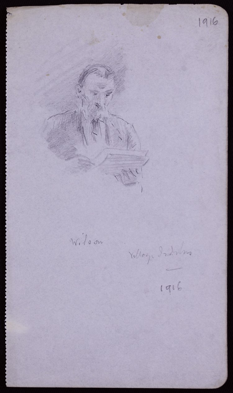 Ritratto di Henry Wilson da Francis Wilfred Lawson