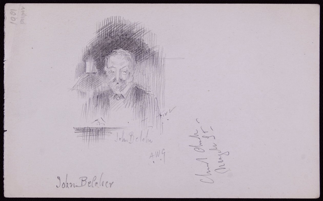 Ritratto di John Belcher da Francis Wilfred Lawson