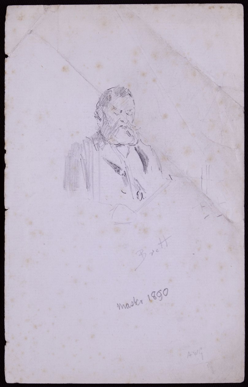 Ritratto di John Brett da Francis Wilfred Lawson