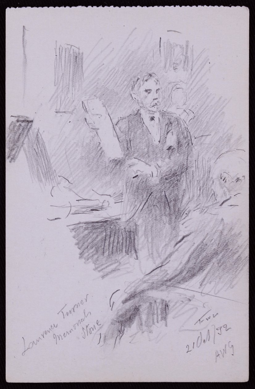 Ritratto di Laurence Turner da Francis Wilfred Lawson