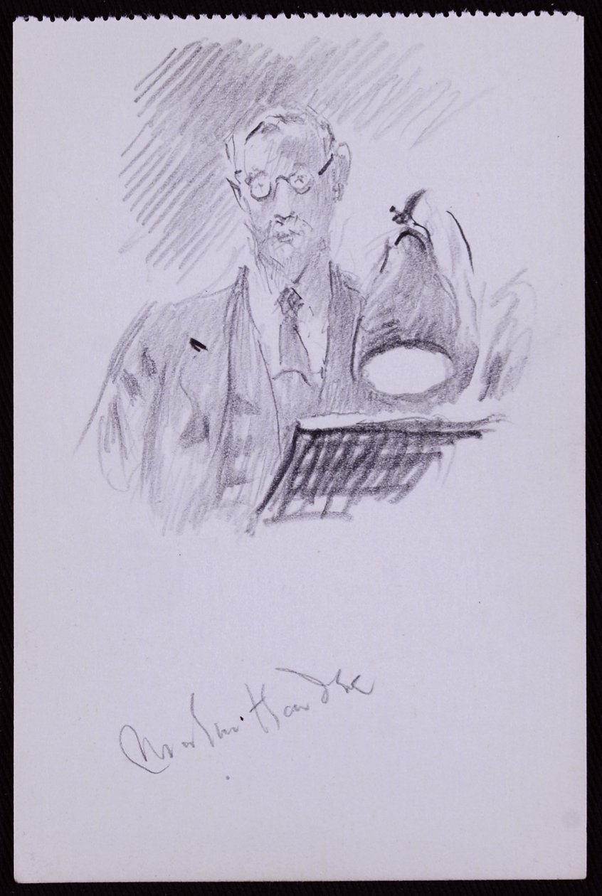 Ritratto di Martin Hardie da Francis Wilfred Lawson