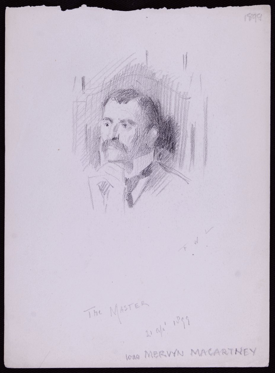 Ritratto di Mervyn Macartney da Francis Wilfred Lawson