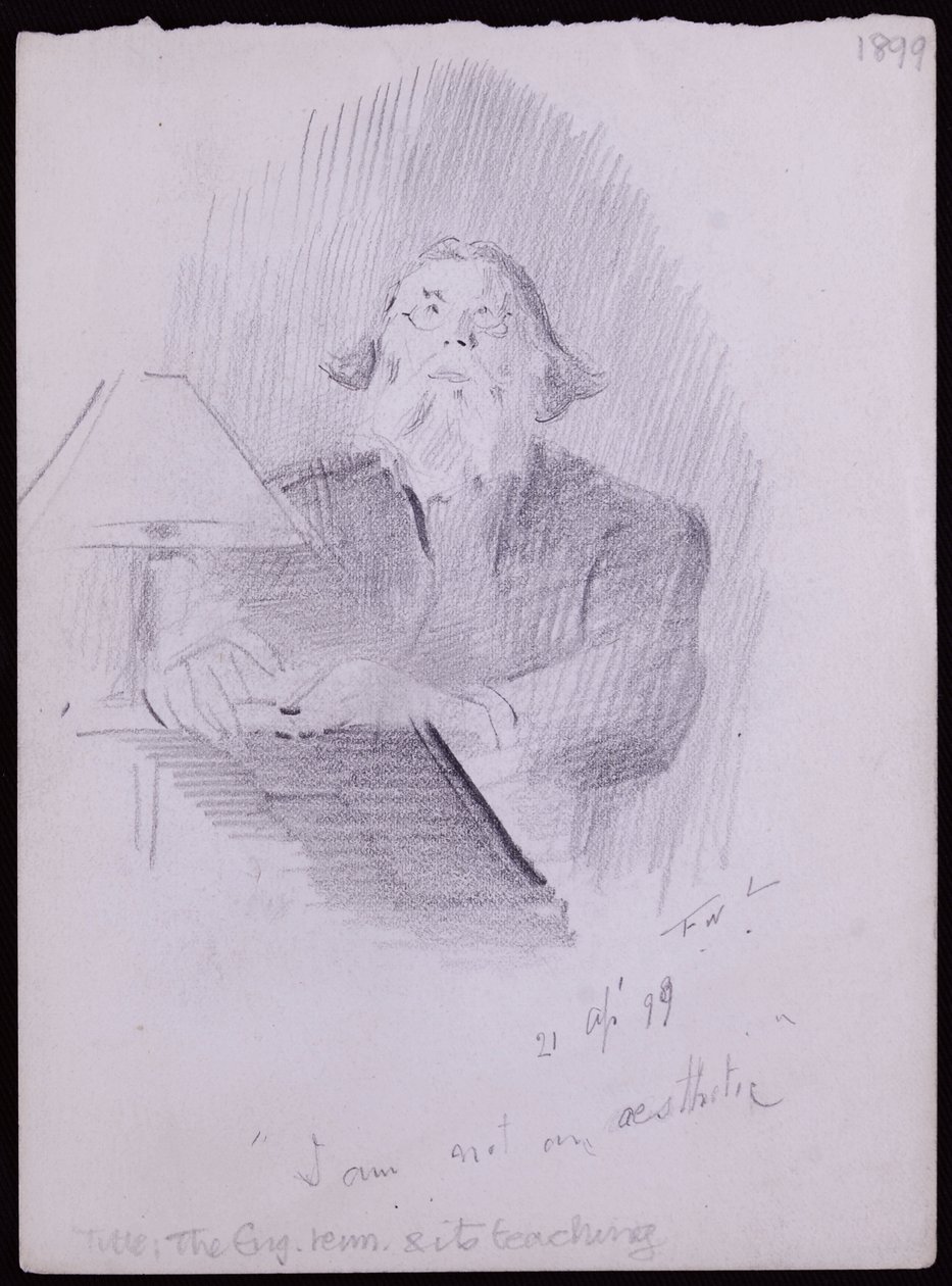Ritratto di North ? da Francis Wilfred Lawson