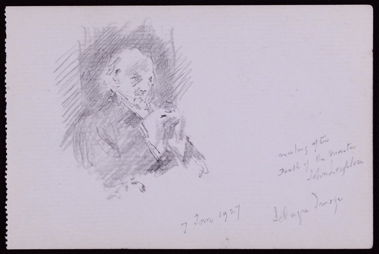 Ritratto di Selwyn Image da Francis Wilfred Lawson