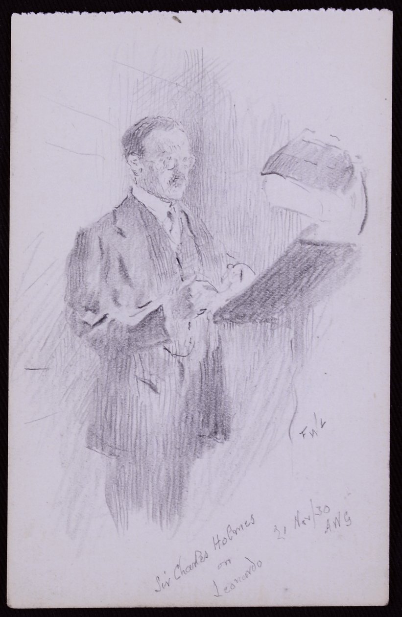 Ritratto di Sir Charles Holmes da Francis Wilfred Lawson