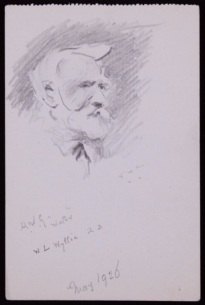 Ritratto di WL Wyllie da Francis Wilfred Lawson