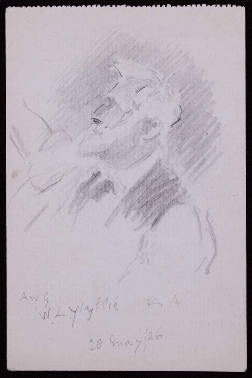 Ritratto di WL Wyllie da Francis Wilfred Lawson