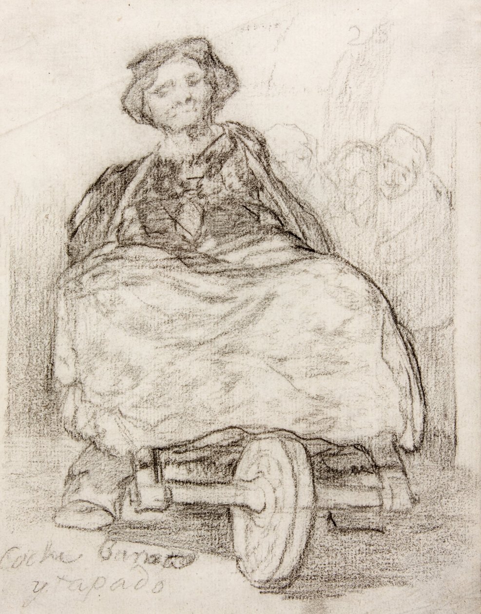 Carrozza coperta economica da Francisco de Goya