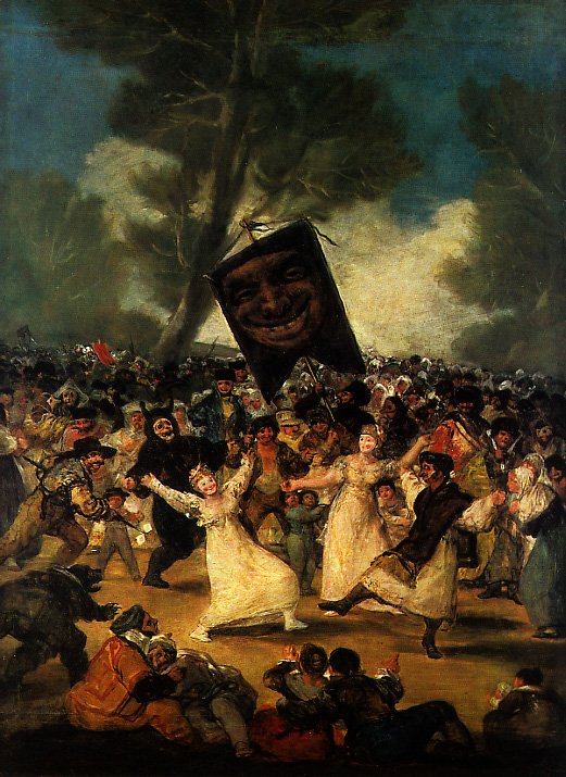 Il funerale della sardina da Francisco de Goya