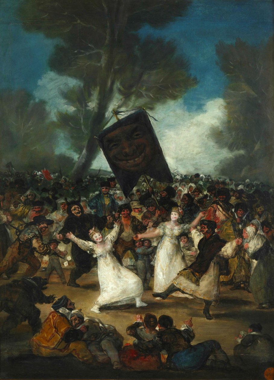 Il funerale della sardina da Francisco de Goya
