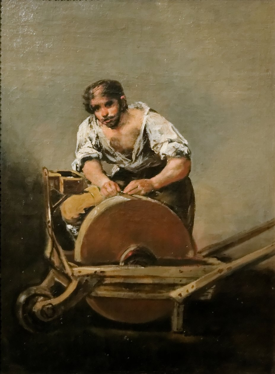 Pietra da macina da Francisco de Goya