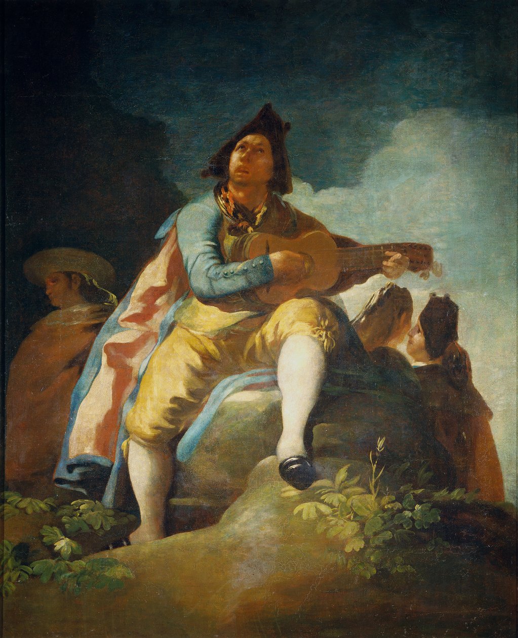 Majo con la chitarra da Francisco de Goya