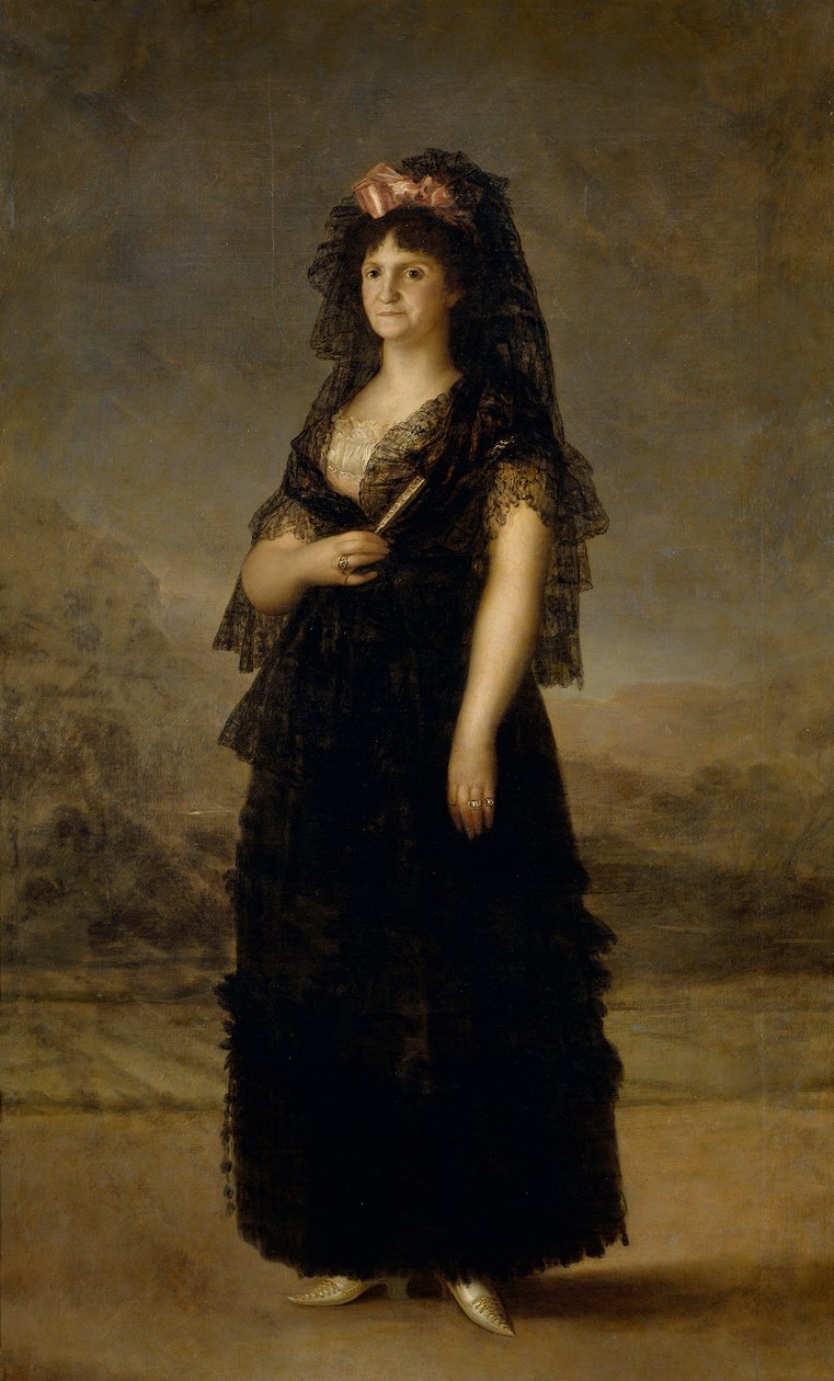 Maria Luisa di Borbone-Parma da Francisco de Goya