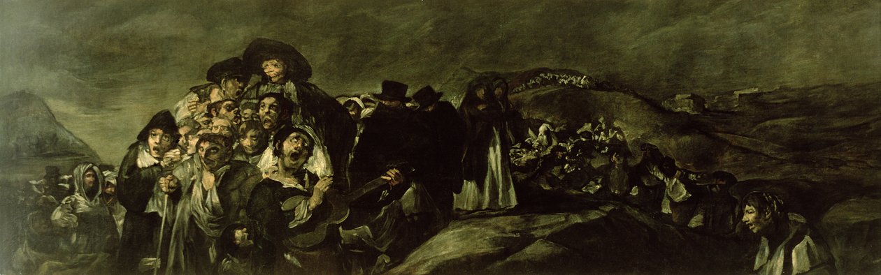 Pellegrinaggio alla fontana di San Isidro, c.18213 da Francisco de Goya